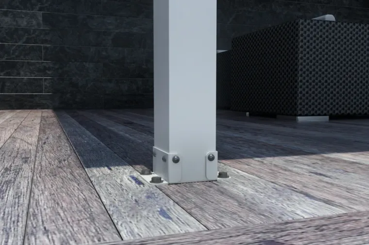 Detail of column 120X120 without water extraction Detail of column 120X120 without water extraction