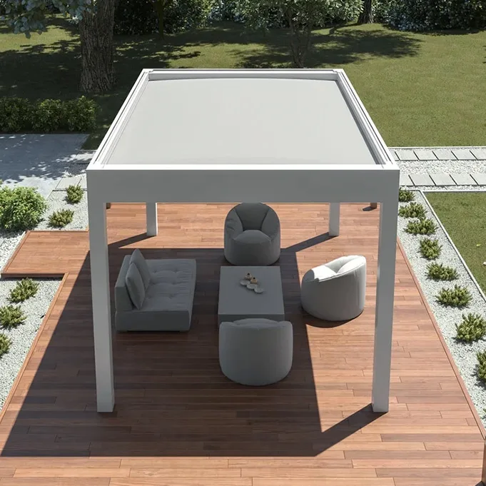 pergola mit textilbeschattung von oben metaform pergola mit textilbeschattung von oben metaform