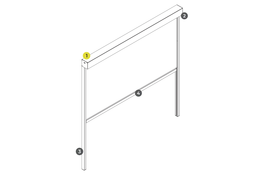 Technical Characteristics Zip Vertical System
